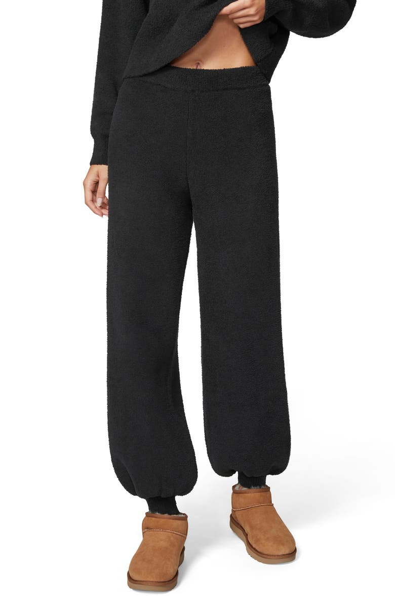 Florence by Mills Sweet & Snug Sweater Joggers, Main, color, Black