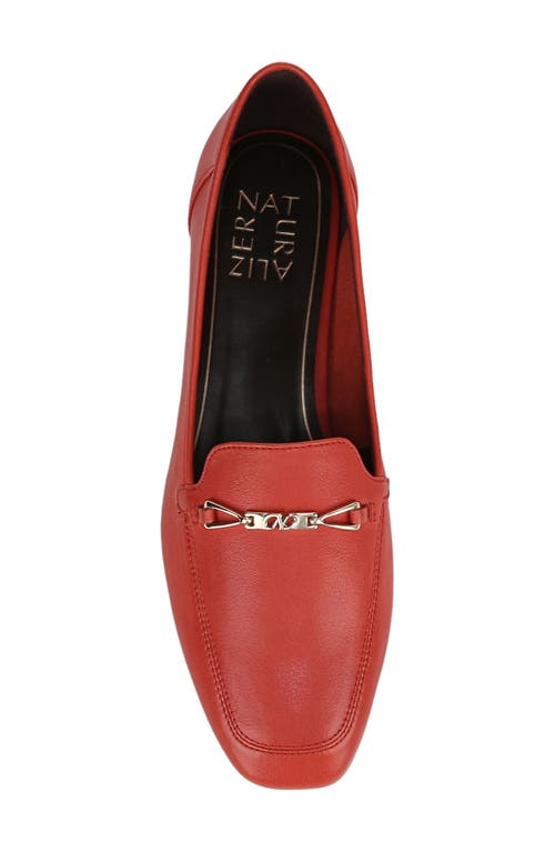 Naturalizer Cecilia Bit Loafer In Pepper Red