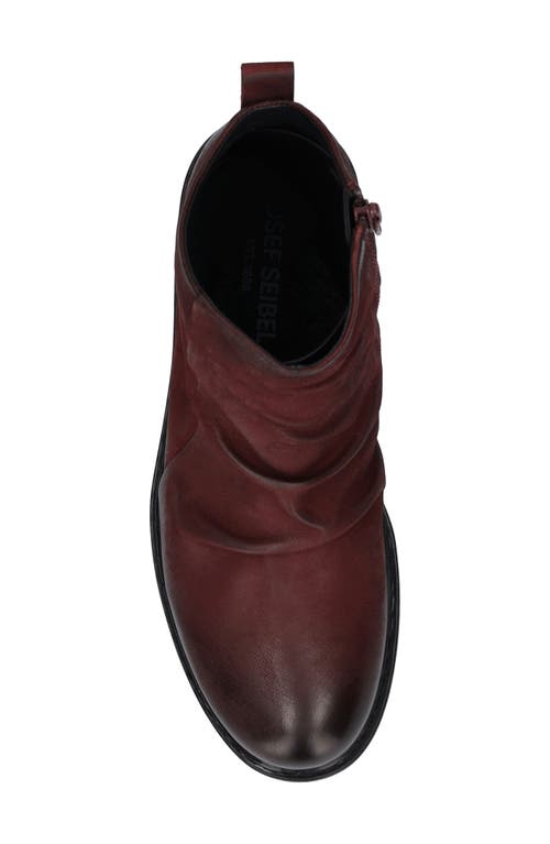 Josef Seibel Melinda Bootie In Burgundy
