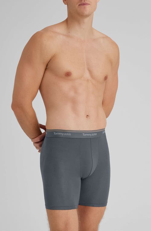 Tommy John 3-pack Ultra Soft Flex Boxer Briefs In Gray