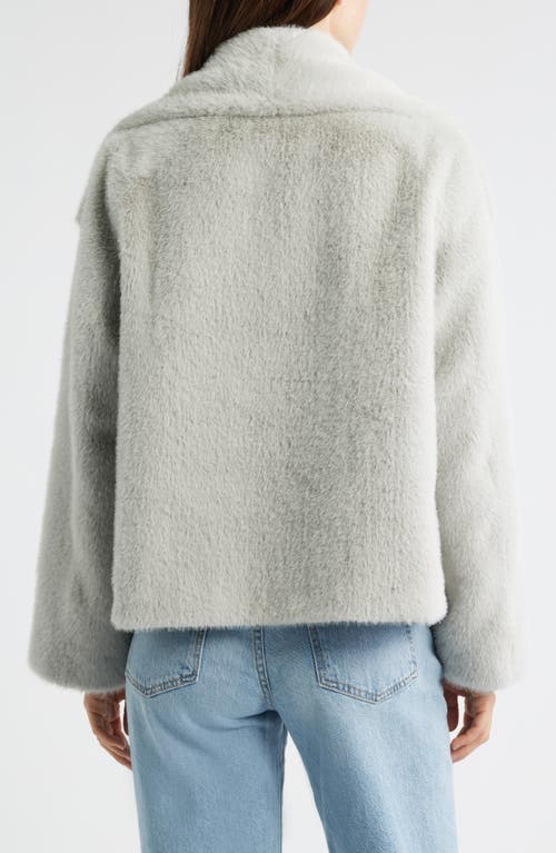Sam Edelman Faux Fur Jacket In Green