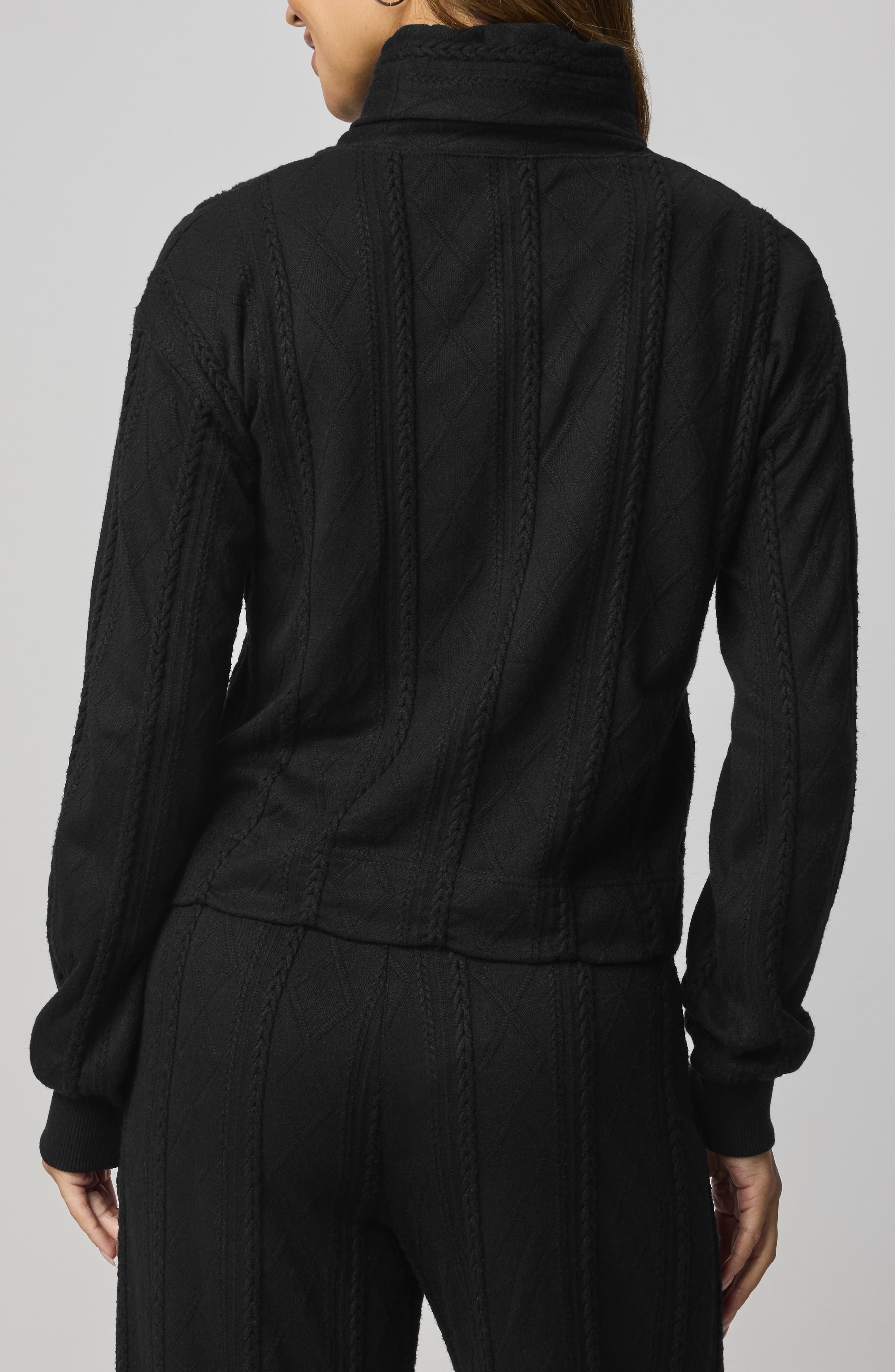 Cable Lounge Turtleneck Top - image 2