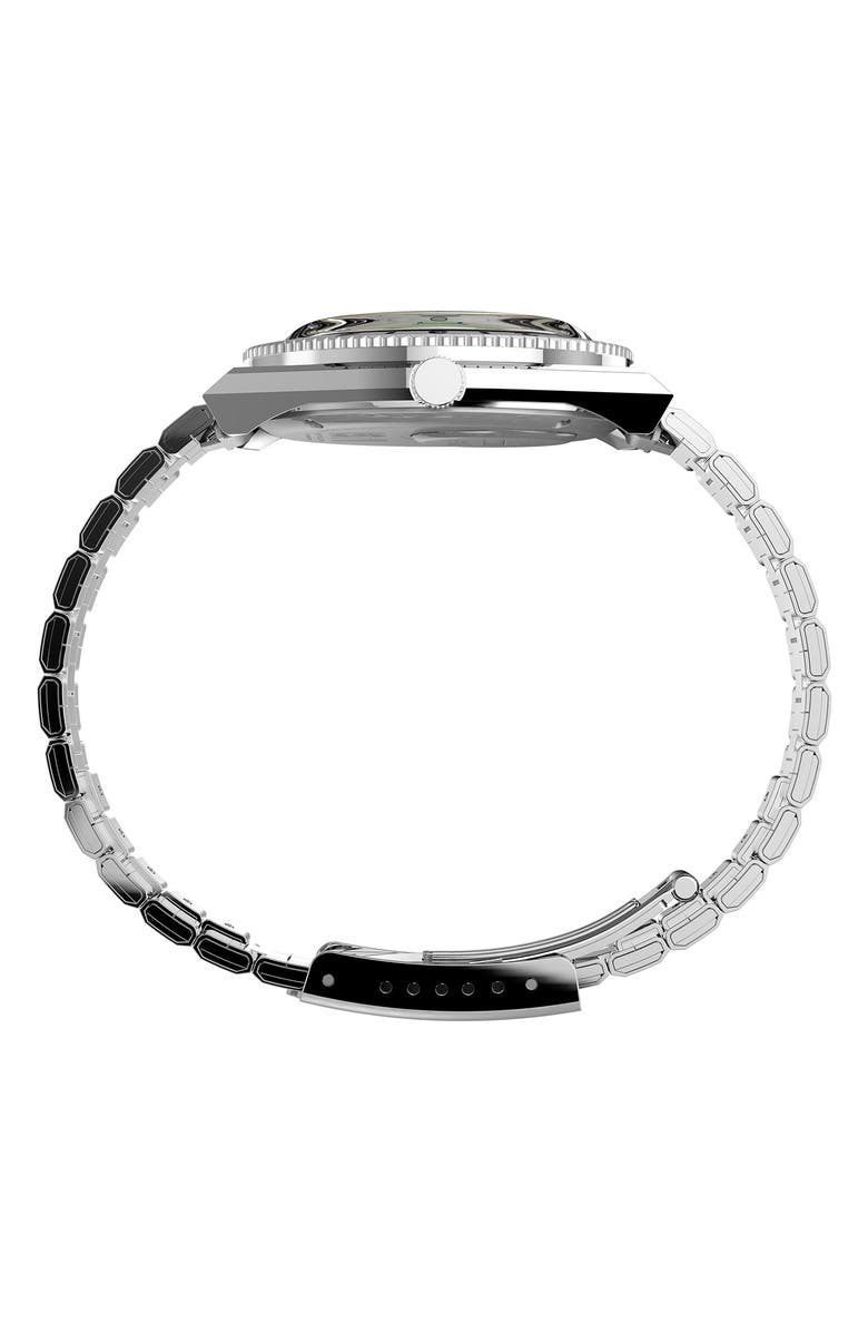 Timex<sup>®</sup> x Coca-Cola Unity Bracelet Watch, 38mm, Alternate, color, Silver
