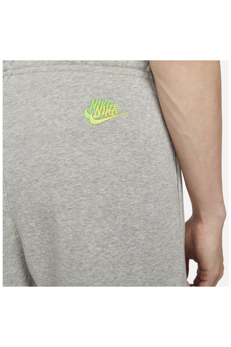 Sportswear Essentials+ Embroidered Swooshes Sweatpants, Alternate, color, DARK GREY HEATHER/ BASE GREY