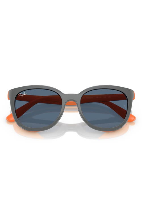 Shop Ray Ban Ray-ban Kids' 47mm Phantos Clip-on Sunglasses In Orange