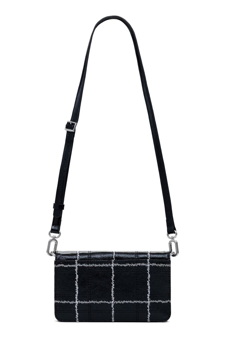 Faux Leather Wallet, Alternate, color, BLACK