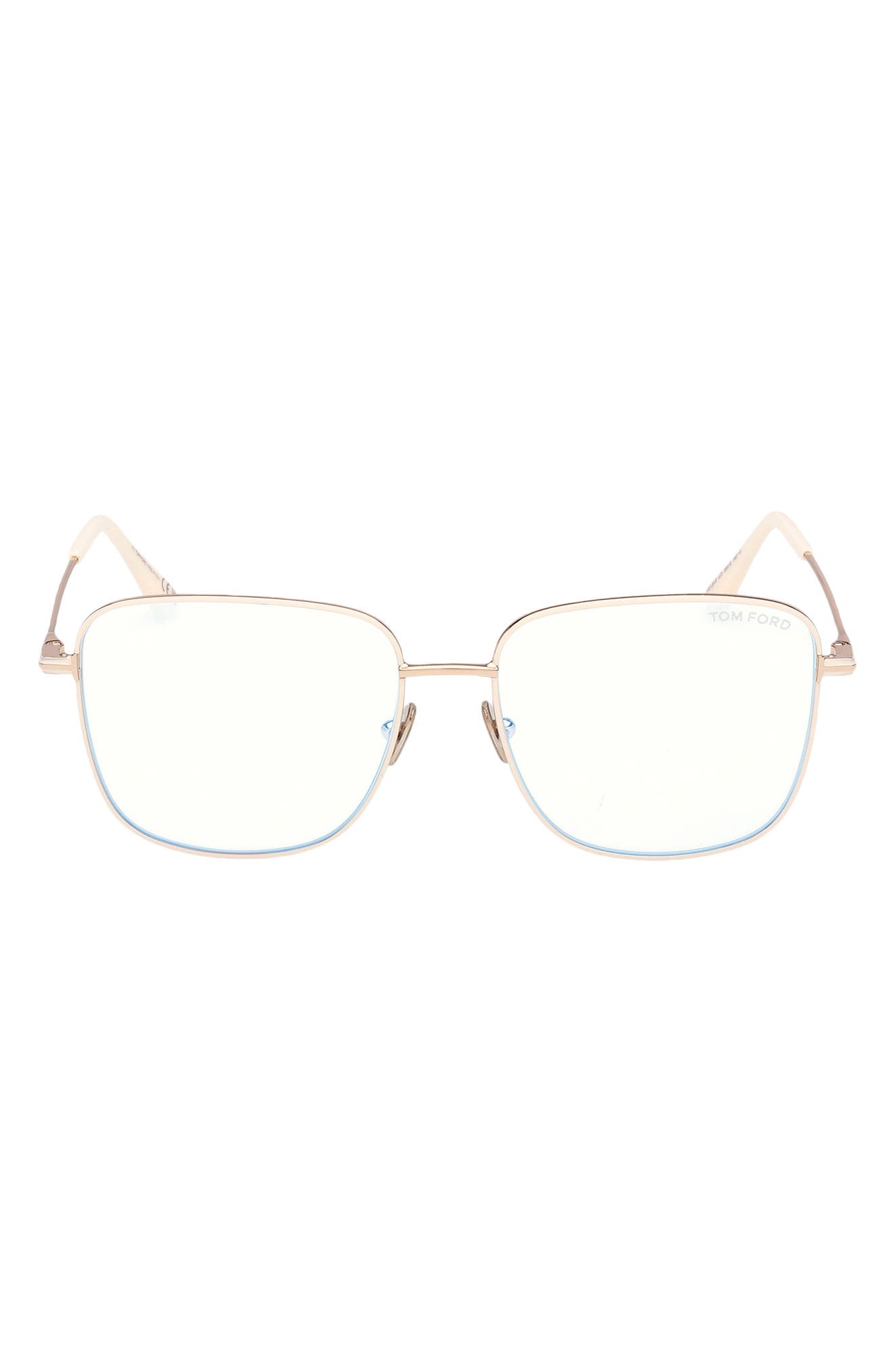SHINY IVORY ENAMEL / ROSE GOLD