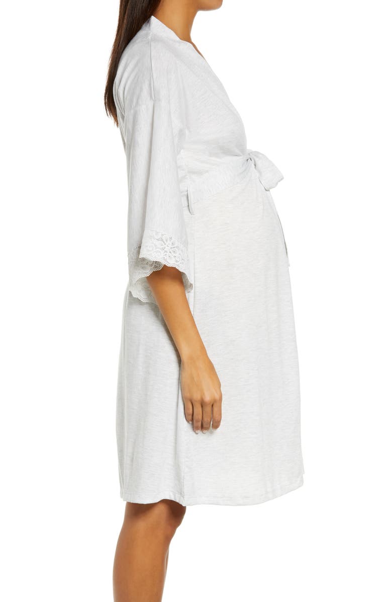 Belabumbum Tallulah Maternity/Nursing Robe, Alternate, color, 