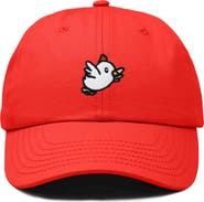 Dalix Chicken Embroidered Cotton Cap