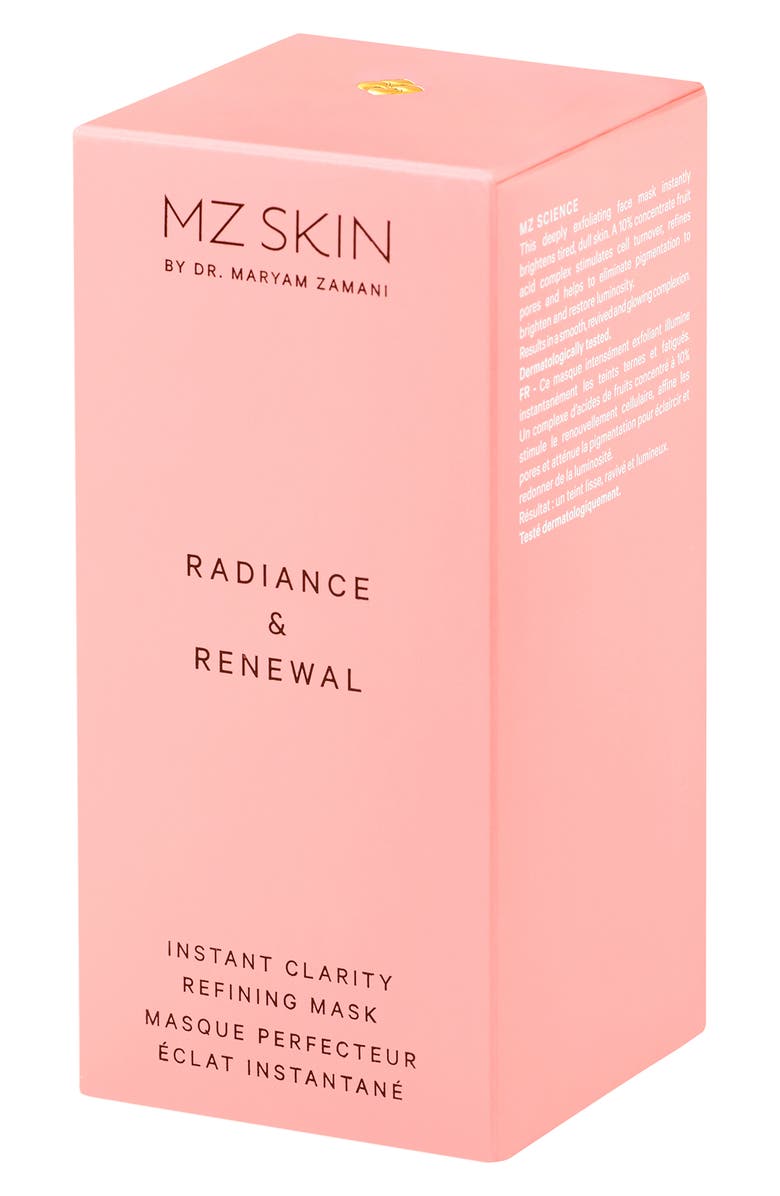 MZ Skin Radiance & Renewal Instant Clarity Refining Mask, Alternate, color, 