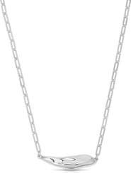 Ettika Metallic Flow Pendant Necklace