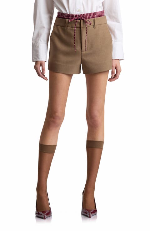 Double Waistband Shorts