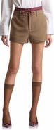 Avec Les Filles Double Waistband Shorts