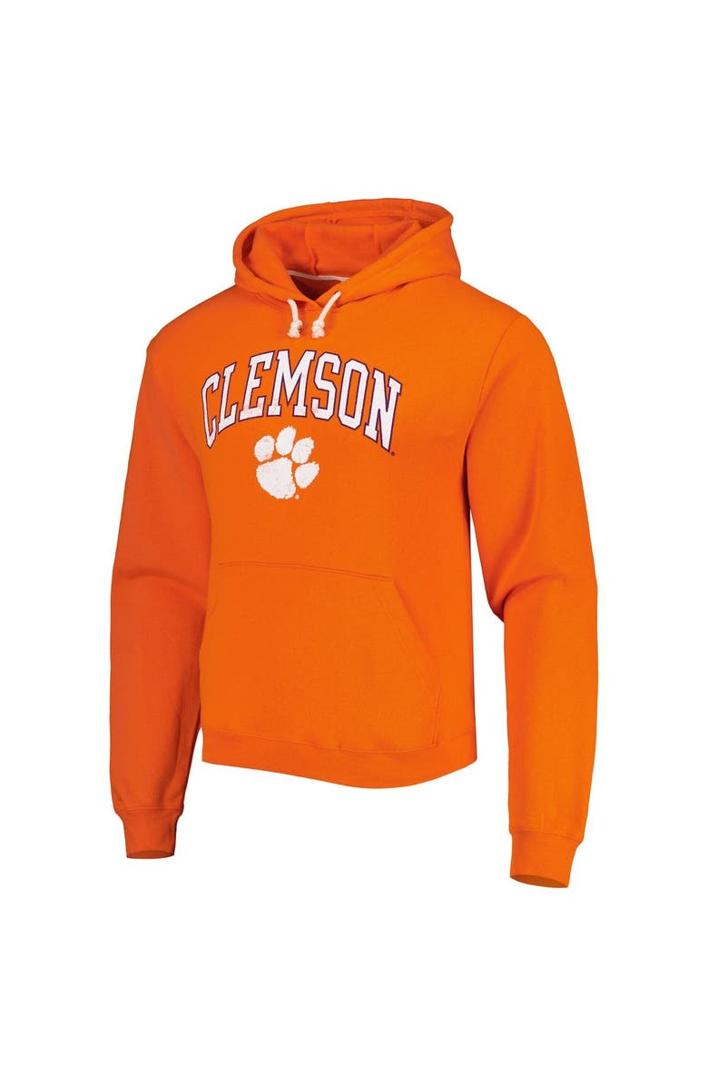 LEAGUE COLLEGIATE WEAR Men's League Collegiate Wear Orange Clemson Tigers Arch Essential Pullover Hoodie, Alternate, color, Orange