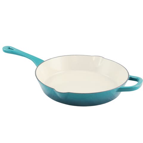 12 in. Round Enameled Cast Iron Skillet