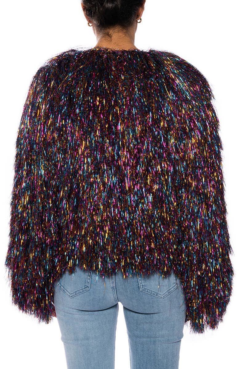 AZALEA WANG Tinsel Jacket, Alternate, color, 