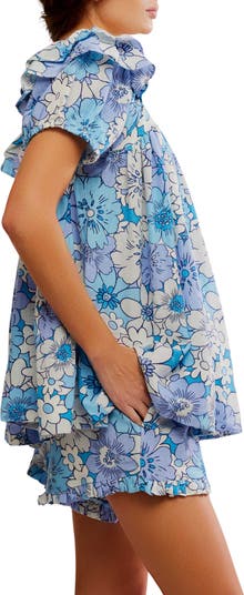 Maggie Mae Floral Print Tunic & Shorts