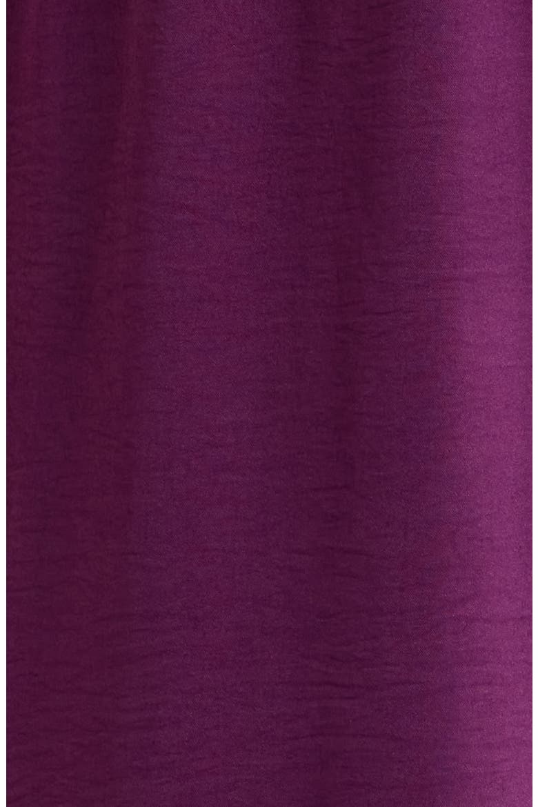 Tie Waist Long Sleeve Wrap Dress, Alternate, color, PLUM