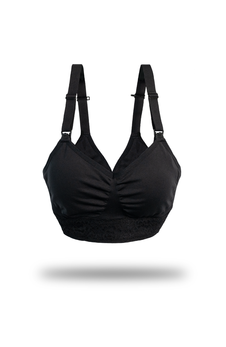 Blush & Bashful Blush Bra, Alternate, color, Black