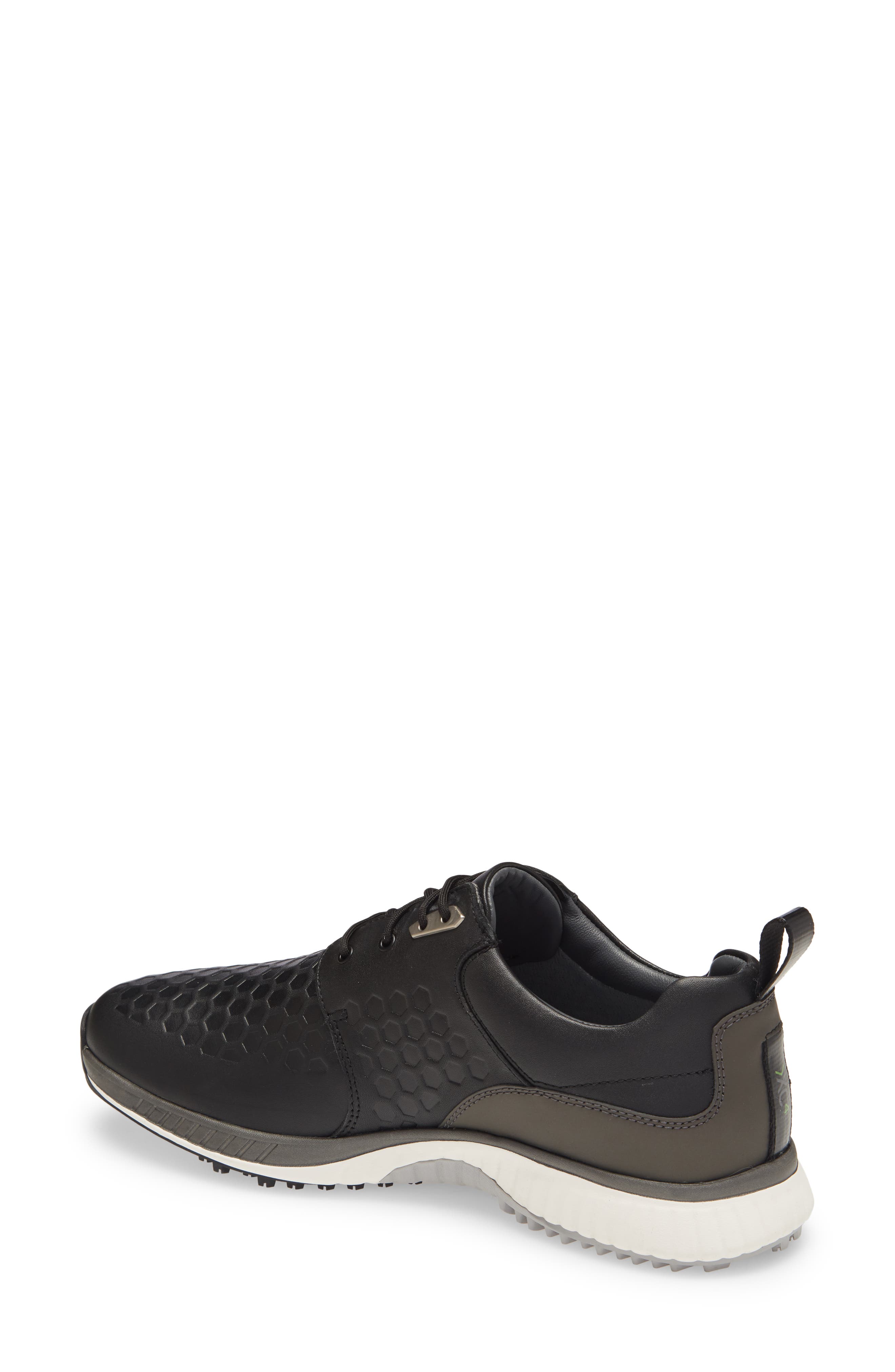 Johnston & Murphy XC4<sup>®</sup> H2 Luxe Hybrid Waterproof Golf Saddle Sneaker, Alternate, color, 