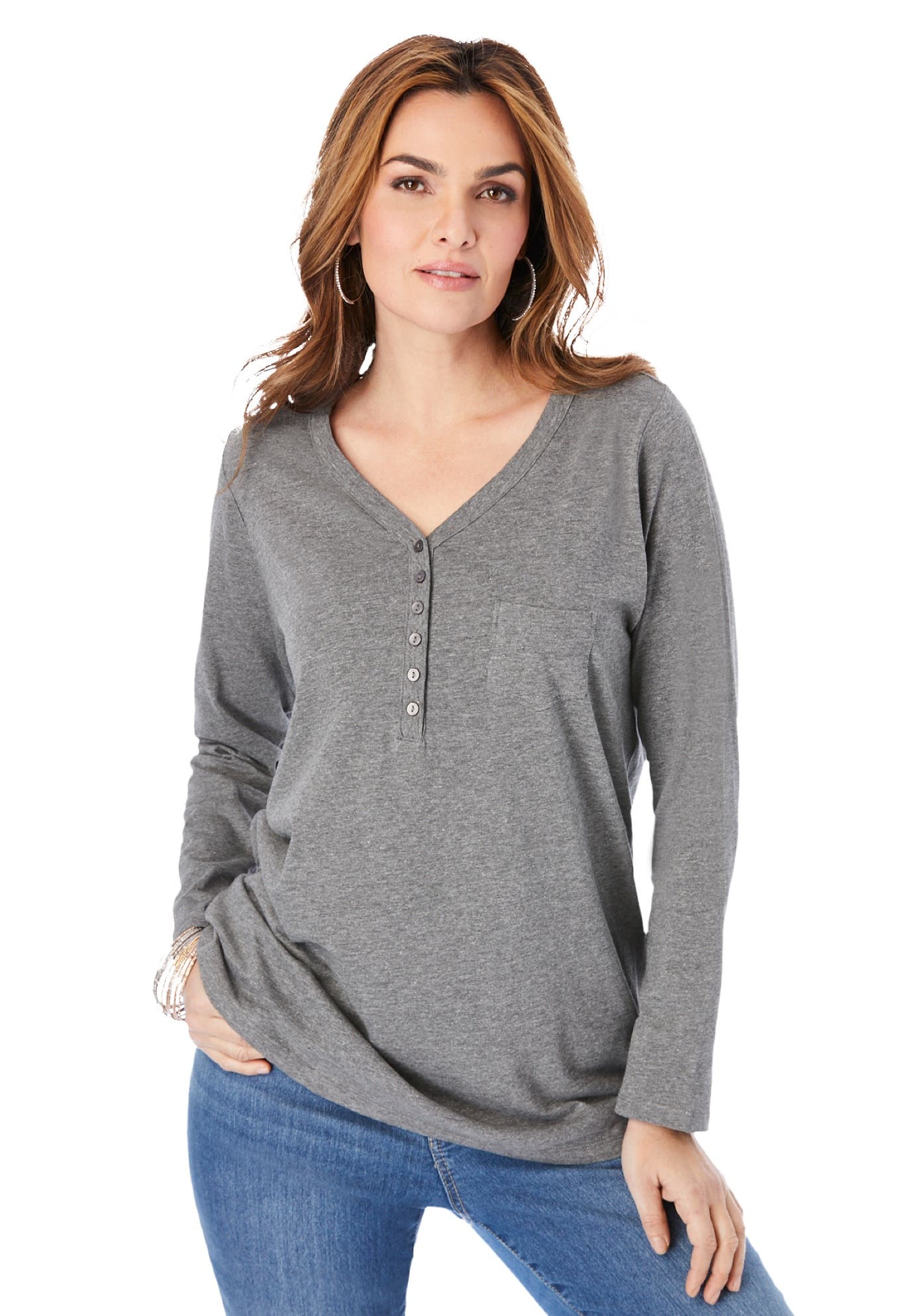 MEDIUM HEATHER GREY