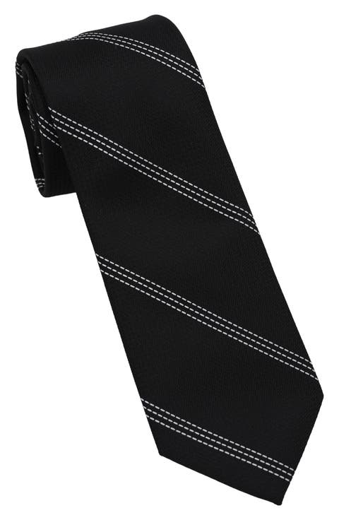 Stitch Stripe Tie