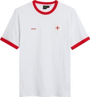 BOSS Lux Stretch Cotton Graphic T-Shirt