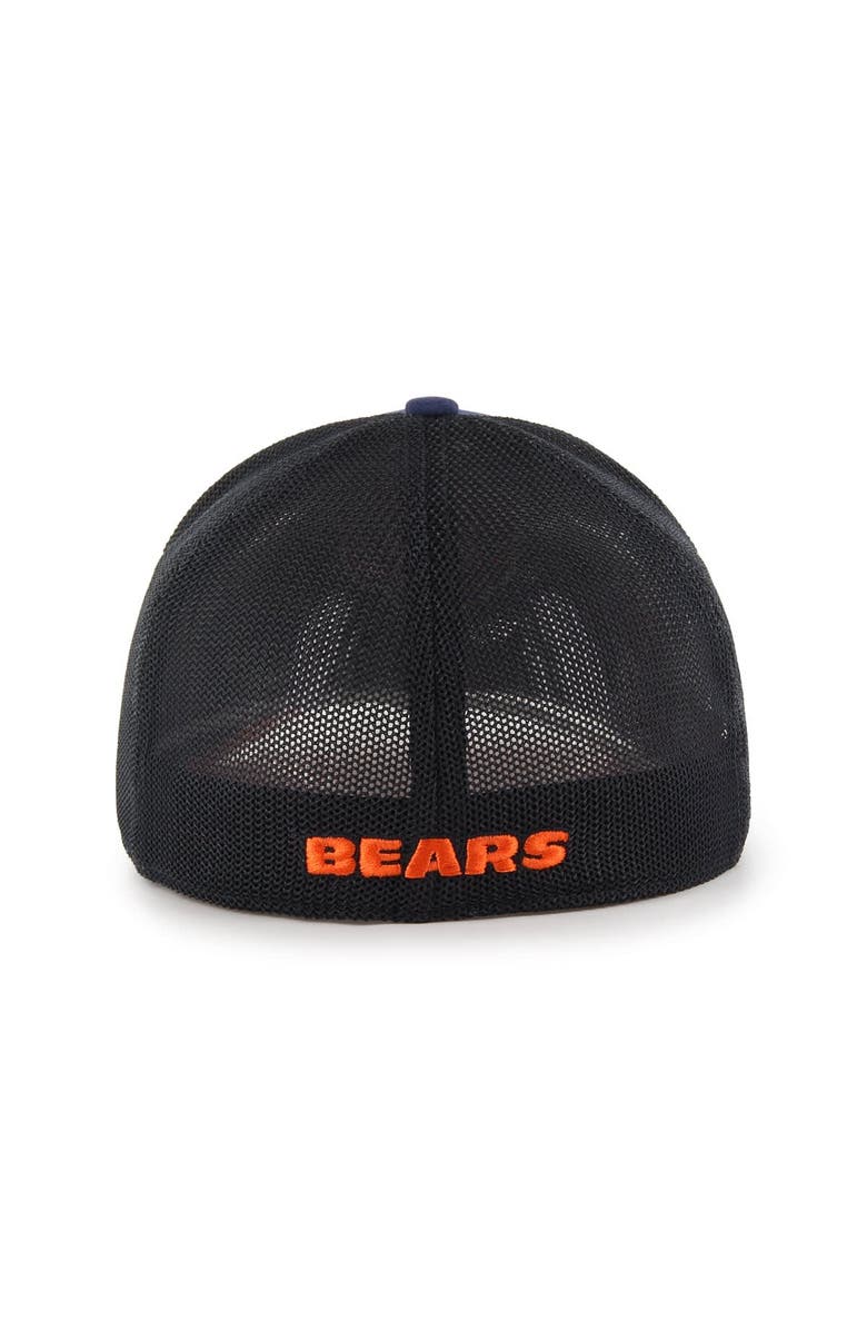 '47 Men's '47 Navy Chicago Bears Pixelation Trophy Flex Hat, Alternate, color,