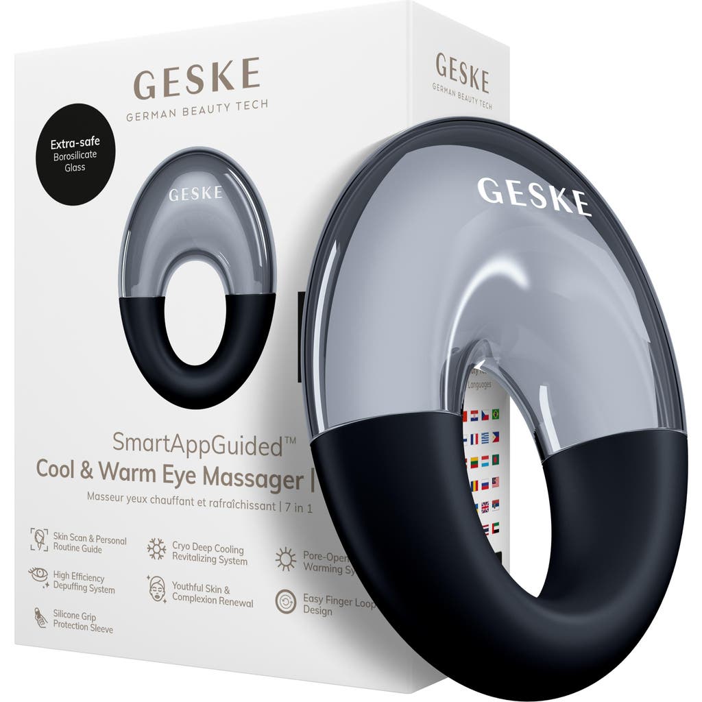 Geske Smartappguided Cool & Warm Eye Massager | 7 In Black