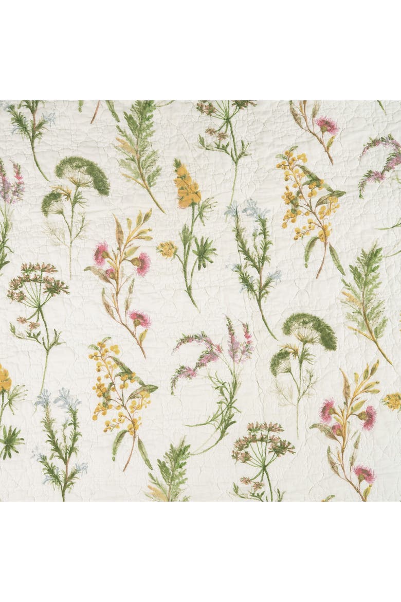 Genevieve Floral Kitchen Table Runner 14" x 51", Alternate, color, Yellow