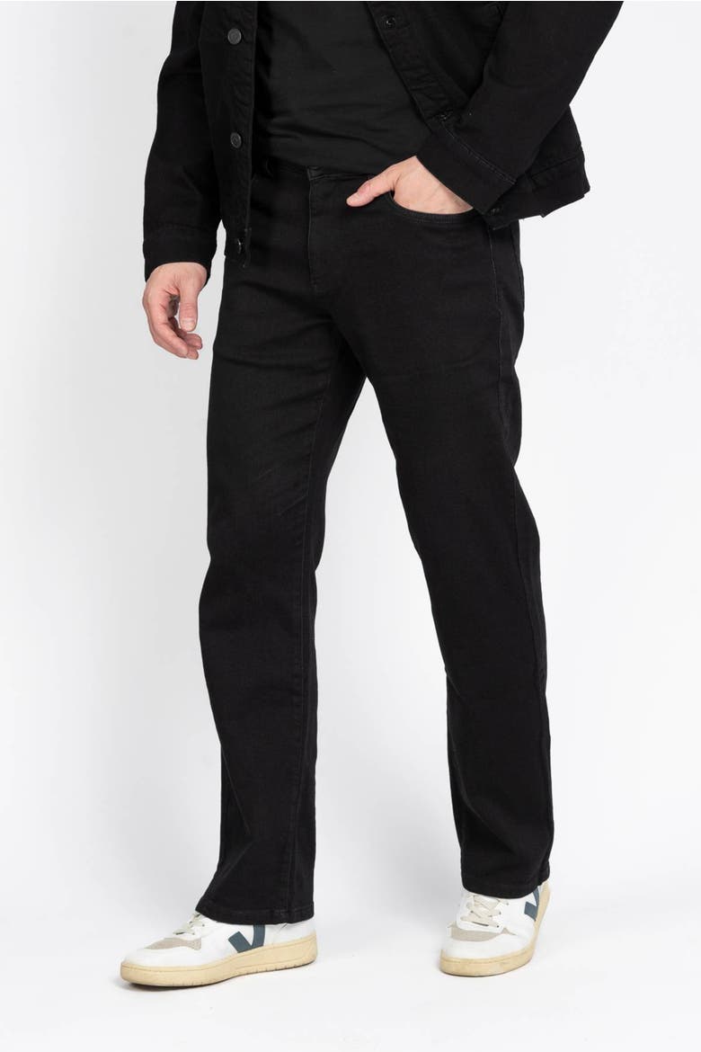 High Roller Fit Five Pocket Jeans, Alternate, color, Jet Black