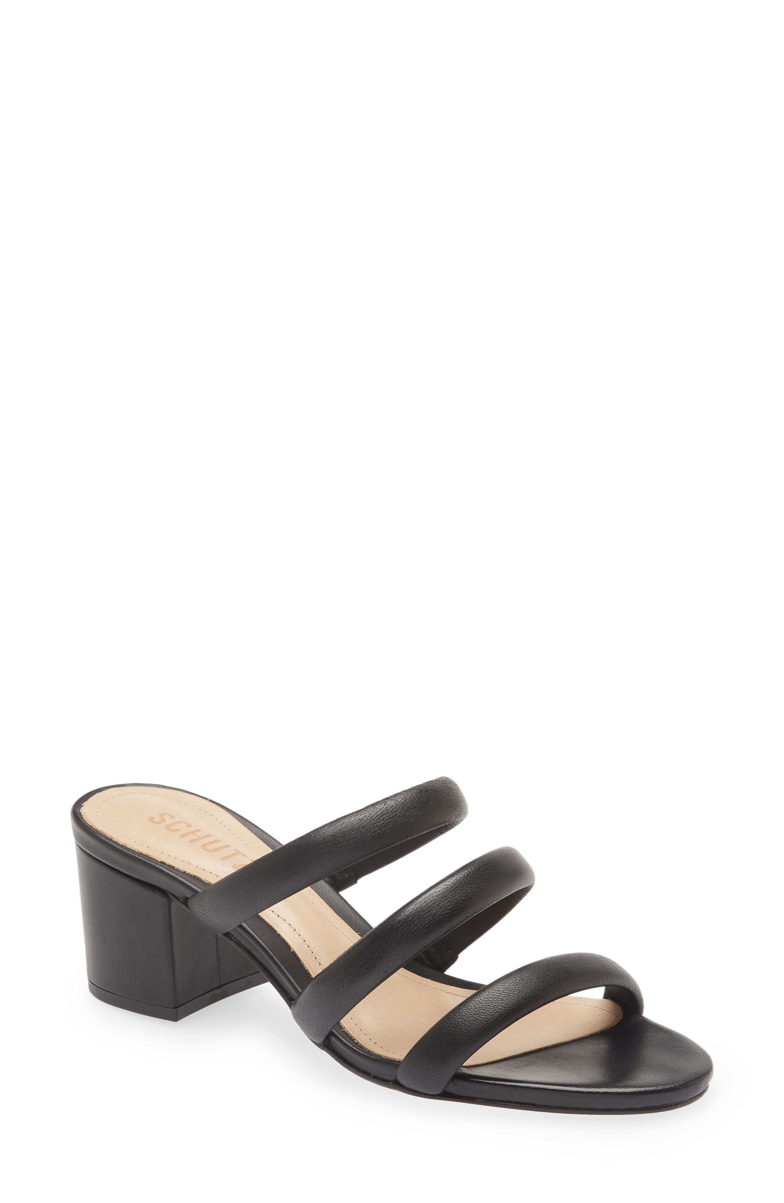 Schutz Olly Block Heel Sandal, Main, color, 