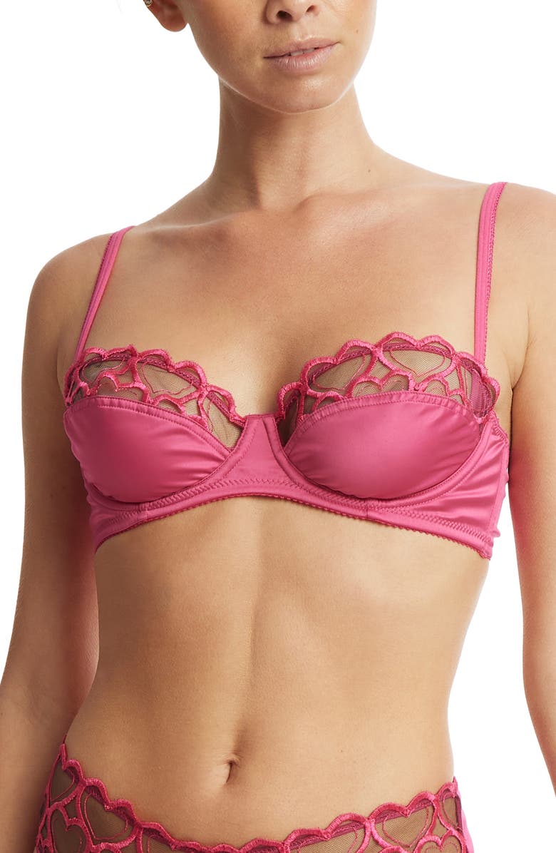 Hanky Panky I Heart You Underwire Bra, Alternate, color, 