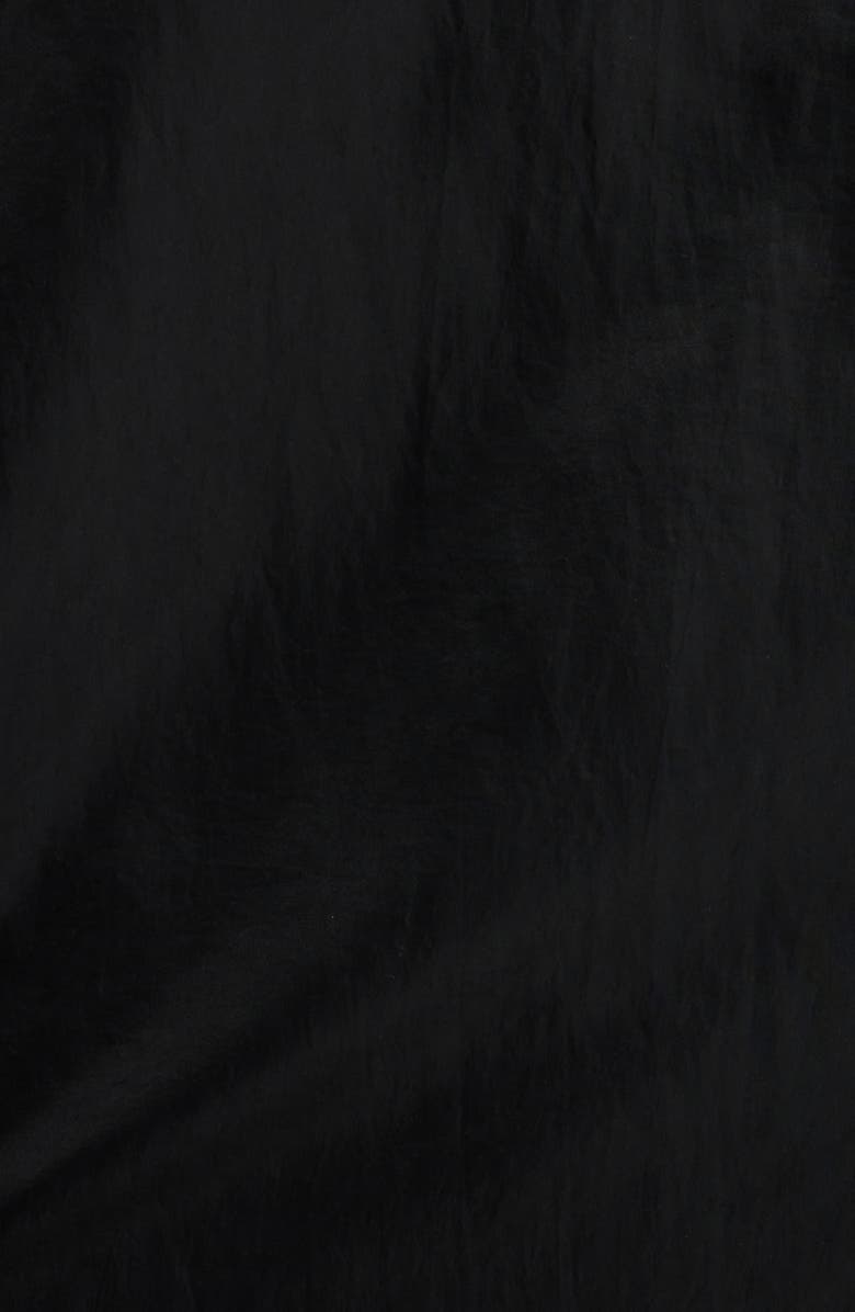 Fear of God Essentials Gender Inclusive Embroidered Logo Textured Nylon Car Coat, Alternate, color, 