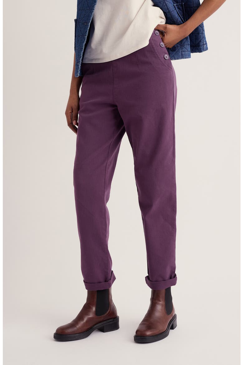 Waterdance Tapered Leg Pants, Alternate, color, LOGANBERRY