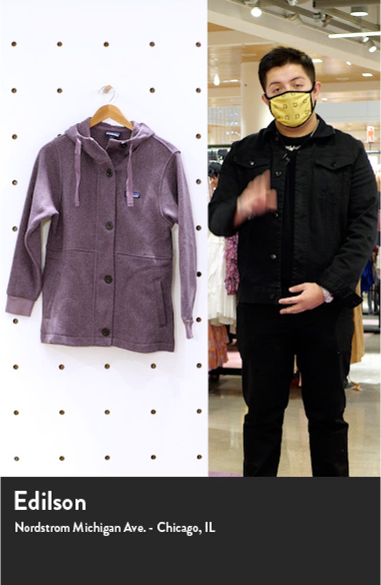 Better Sweater<sup>®</sup> Recycled Fleece Hooded Coat, sales video thumbnail