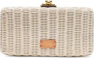 Frances Valentine Pepper Wicker Clutch