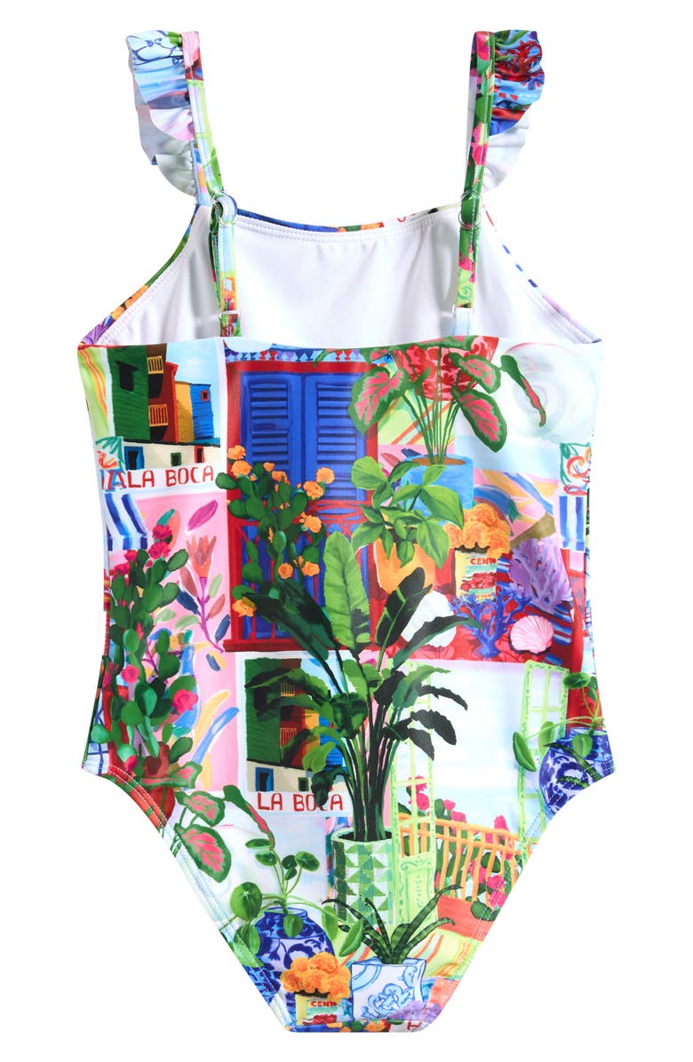 Seafolly Kids' La Boca One-Piece Swimsuit, Alternate, color, 