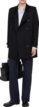 Burberry Short Kensington Heritage Trench Coat