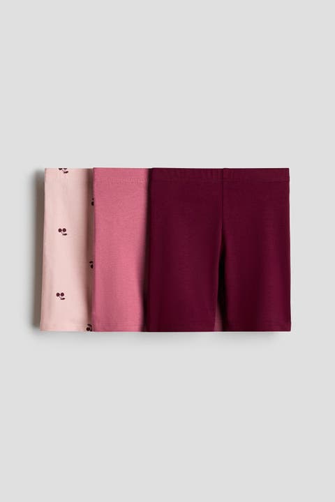 3-pack Cotton Bike Shorts