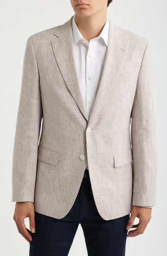 Hutson Slim Fit Linen & Cotton Blend Sport Coat