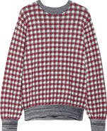 TAKAHIROMIYASHITA TheSoloist. Regular Fit Jacquard Crewneck Sweater