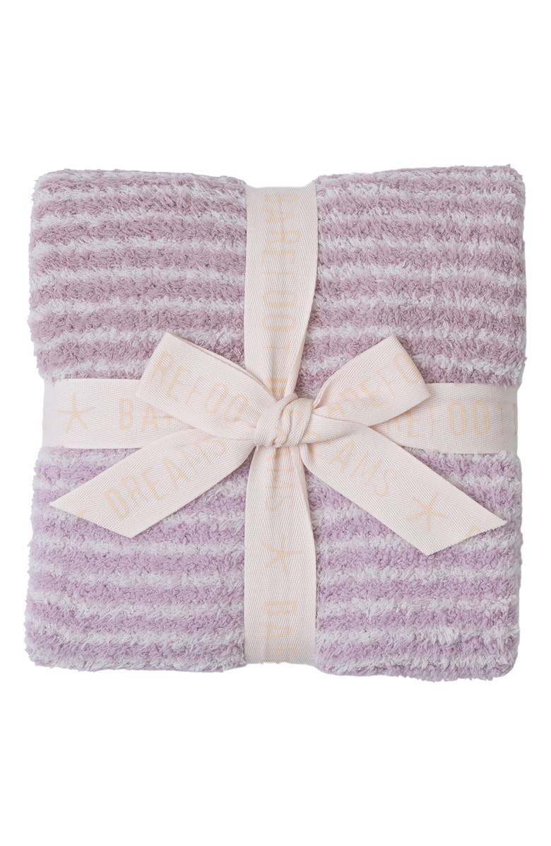 Barefoot Dreams<sup>®</sup> CozyChic<sup>�®</sup> Gradient Stripe Stroller Blanket, Alternate, color, Petal Multi