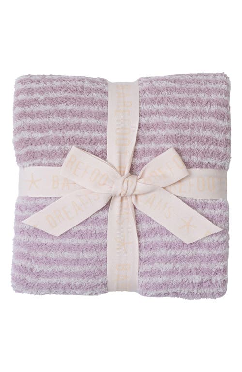Barefoot Dreams Cozychic® Gradient Stripe Stroller Blanket In Petal Multi