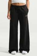 Nike Studio Fleece Wide Leg Sweatpants
