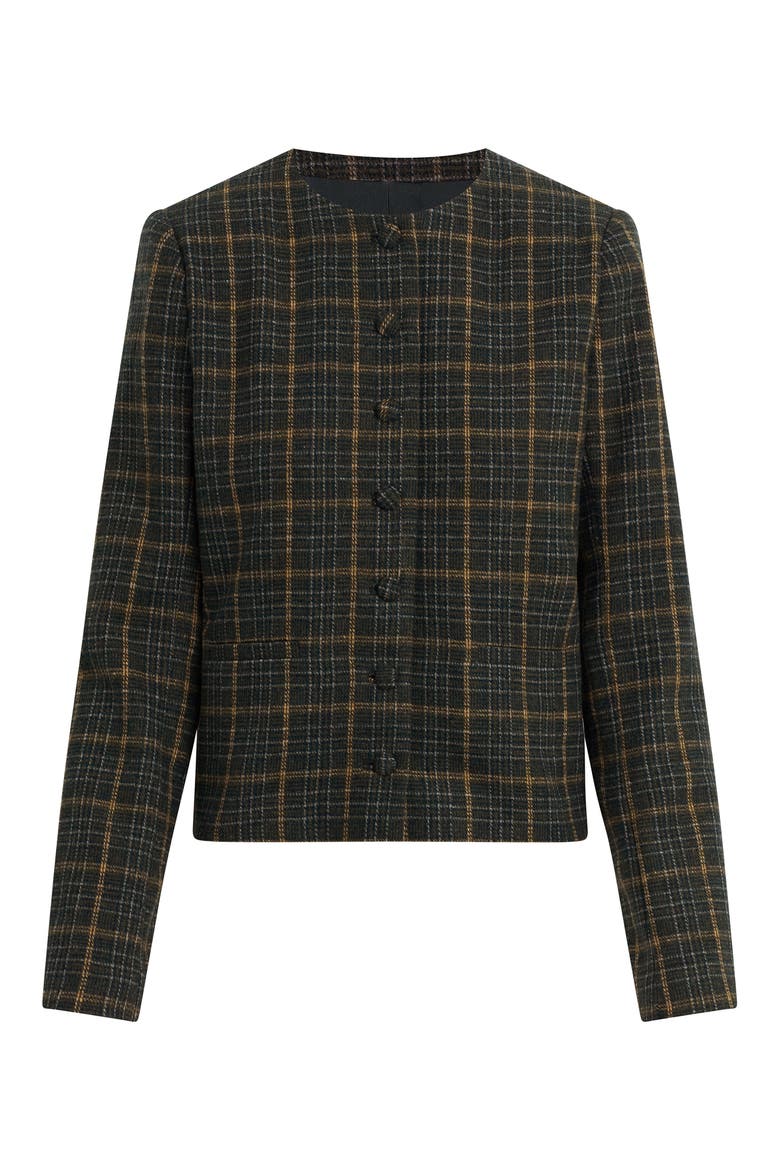 The Scottie Plaid Jacket, Alternate, color, MOSS MULTI PLAID