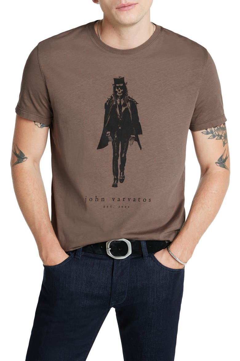 Walking Dead Graphic T-Shirt, Main, color, ELEPHANT