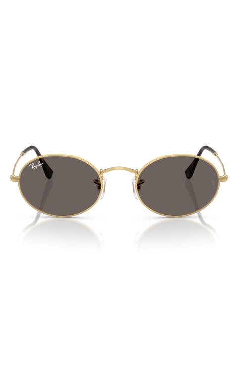 Oval 51mm Sunglasses