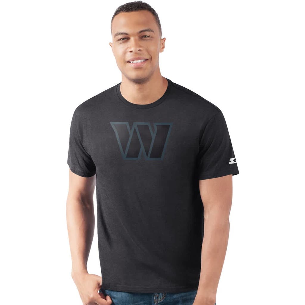 Starter Black Washington Commanders Prime Time T-shirt