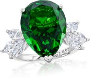 SUZY LEVIAN Gala Pear Cut Cubic Zirconia Ring